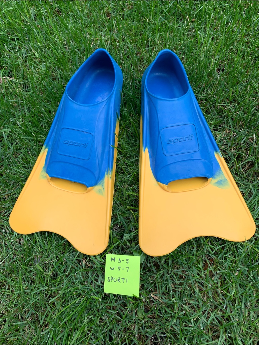 Sporti Training Fins (M 3-5/W 5-7)